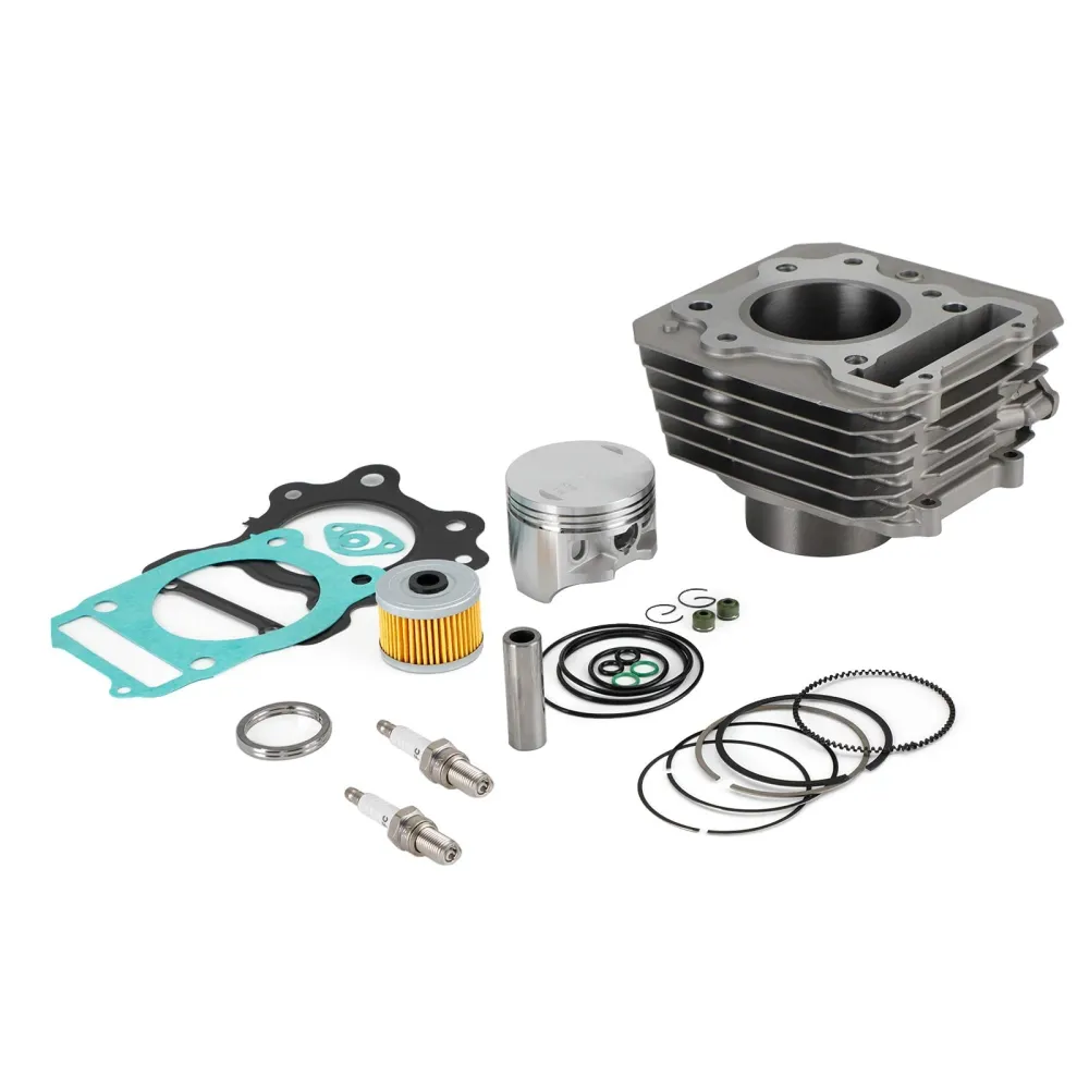 1991 Honda ATV TRX300 Cylinder Piston Top End Gasket Kit 12000-HC4-000 12251-HA0-004