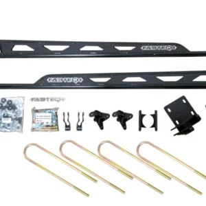 Fabtech 2023+ Ford F250/F350 4WD Super Duty Floating Rear Traction Bar System