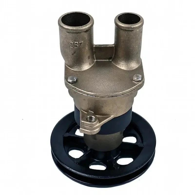 Sjøvannspumpe med 4.5" Remskive 3855079 3852399 3851982 Volvo Penta motor 3.0GS 4.3GI 5.7GI 7.4GI 8.2GSI