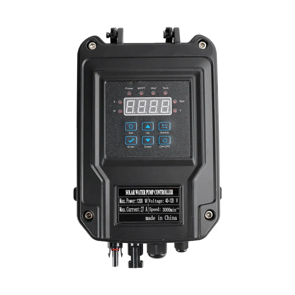 3" 48V 750W MPPT skrue-solcellepumpe nedsenkbar dypbrønnspumpe i stål
