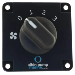 Albinus, Kontrollpanel luftvarmer, 4/9/12 kW 12/24 V, 16 mm, 2,5 Bar