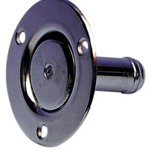 Roca, Lufteventil drivstofftank, rett, AISI 316, 66 x 51 mm, sert. Ingen. 88 R 30113
