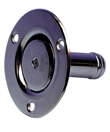 Roca, Lufteventil drivstofftank, rett, AISI 316, 66 x 51 mm, sert. Ingen. 88 R 30113