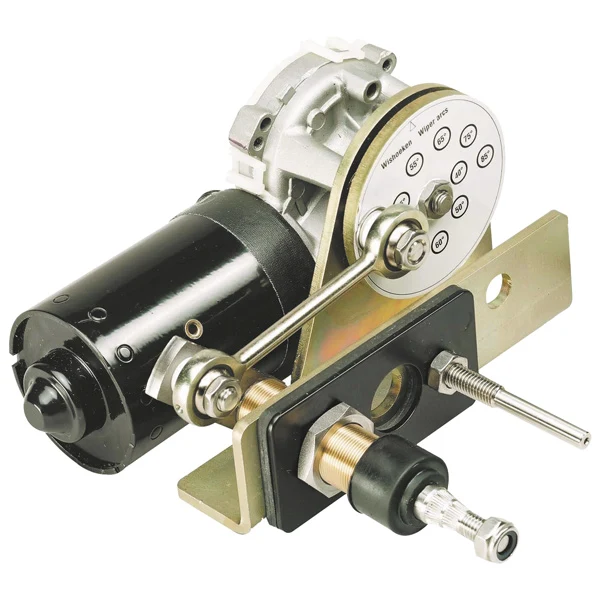 Exalto, Viskermotor Heavy Duty, 55 mm aksel / 12V, 23Nm, 2-trinns, 40-90°