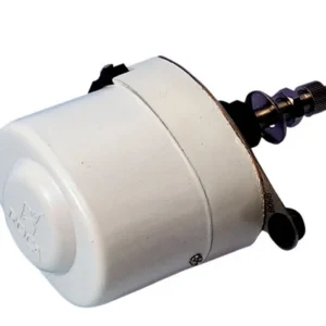 Roca, Viskermotor W05, 56mm aksel / 24V, Justerbar vinkel 90˚-110˚, Hvit aluminium, Rustfritt stål