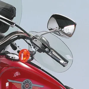 National Cycle 089-09 Harley FXST/96-13 FLHT/FLTR/09-17 FLHR/87-23 FLSCT Hand Deflectors-Lt Tint