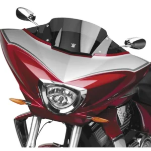 National Cycle 10-17 Victory Cross Country/Tour/8-Ball/Magnum V Stream Low Windshield - Dark Tint