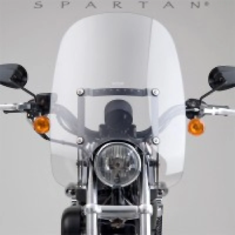 National Cycle 88-22 Harley-Davidson XL 39 mm. Spartan Windshield 19 .-Clear