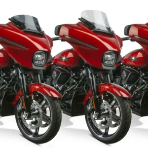 National Cycle 24+ Harley-Davidson FLH/ 23 FLH CVO V-Stream Quantum Plus Tall Windshield- Clear